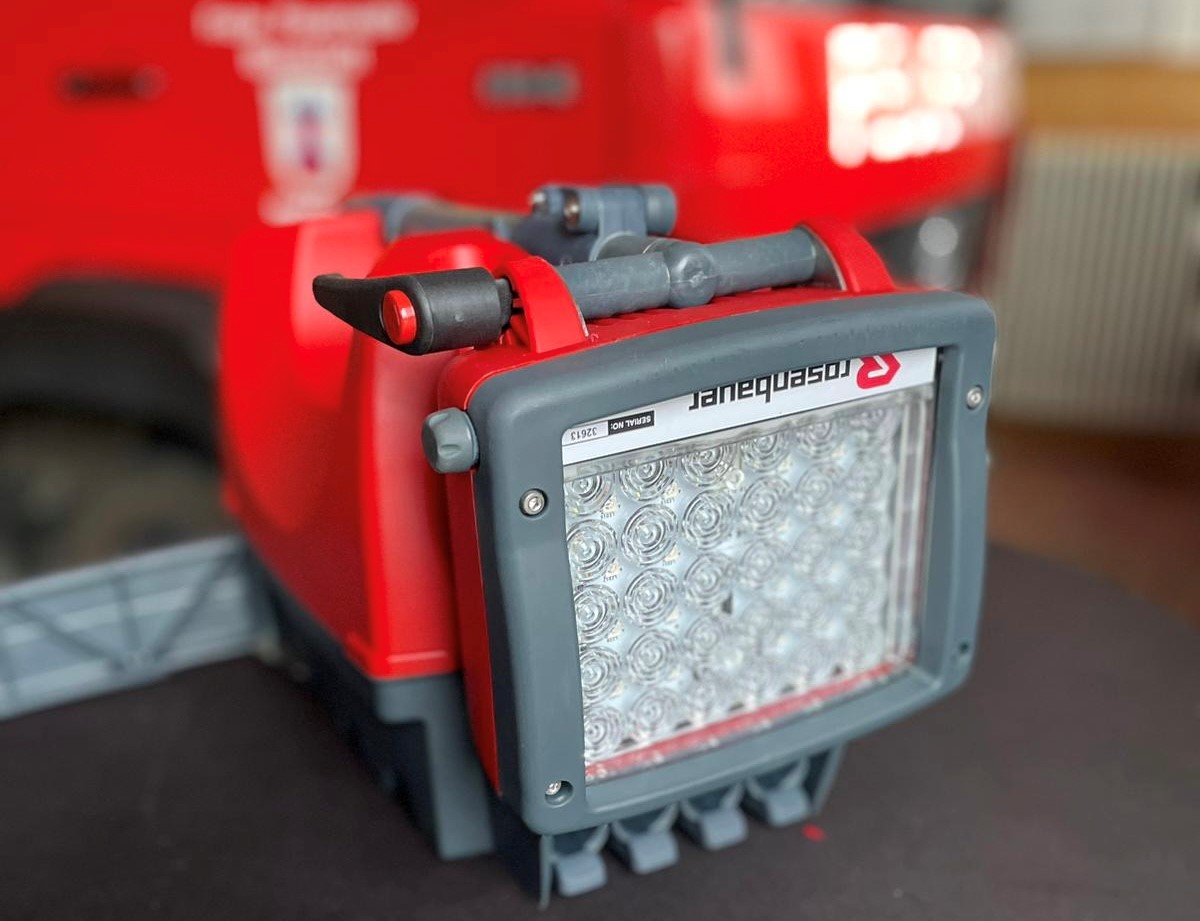 Hochwertiges LED-Beleuchtungssystem für die Feuerwehr Niddatal von der SV SparkassenVersicherung