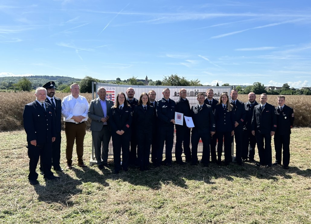 Die Stadt Niddatal erhält mehr als eine halbe Million Euro für den Neubau eines  Feuerwehrhauses der Freiwilligen Feuerwehr Assenheim/Ilbenstadt