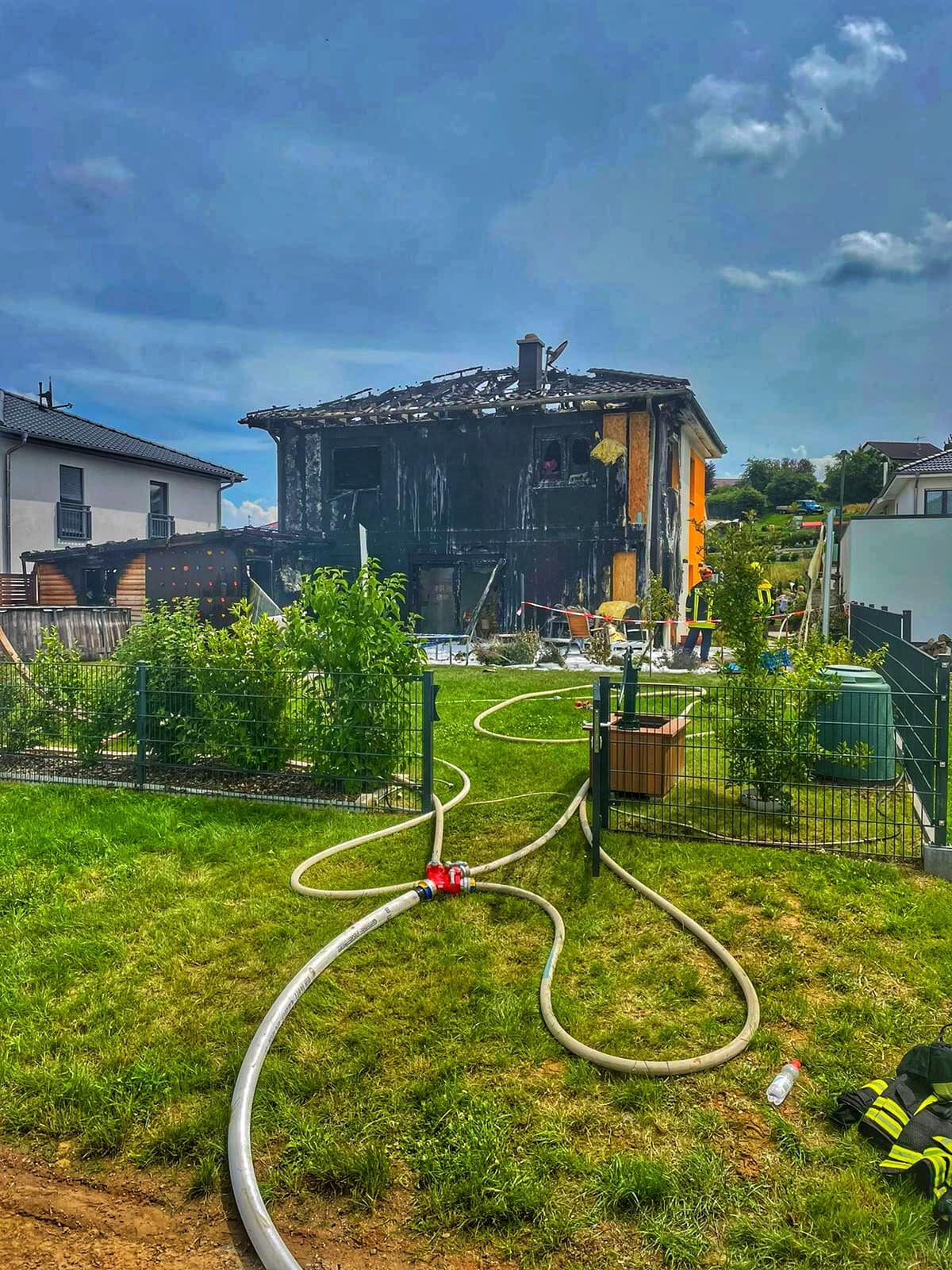 Spenden für Brand in Bönstadt  