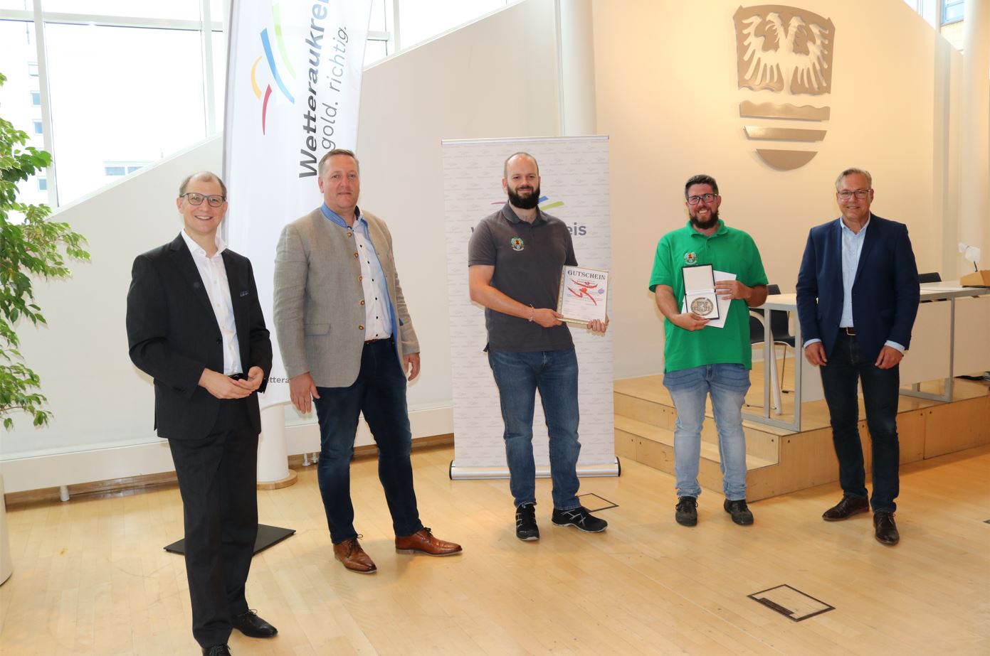Hohe Auszeichnungen für Jubiläumsvereine - 100 Jahre Schützenverein Assenheim  