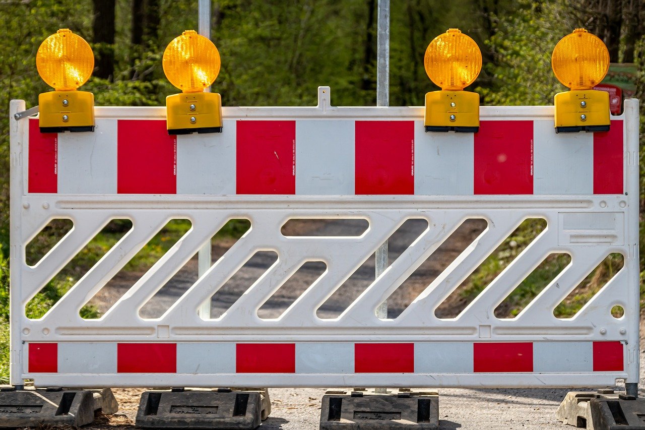 Vollsperrung in Assenheim - Hauptstraße 16B