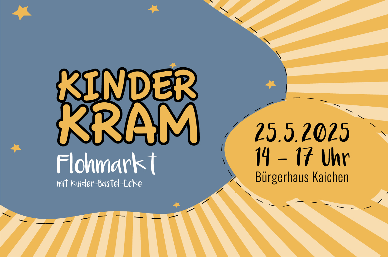 Kinderkram Flohmarkt am 25.05.2025