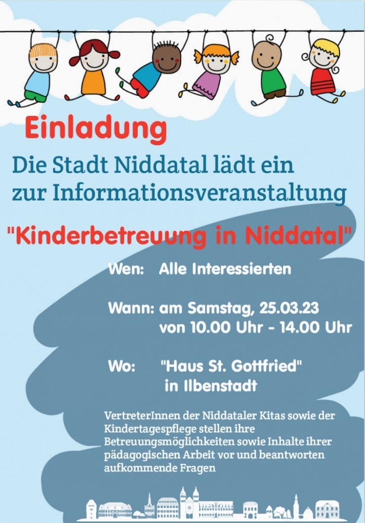 Informationsveranstaltung - Kinderbetreuung in Niddatal 