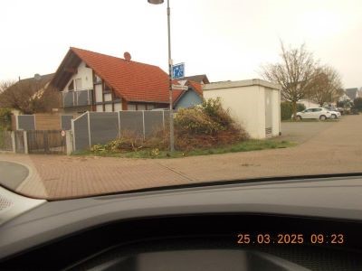 Illegale Gartenabfälle in Ilbenstadt