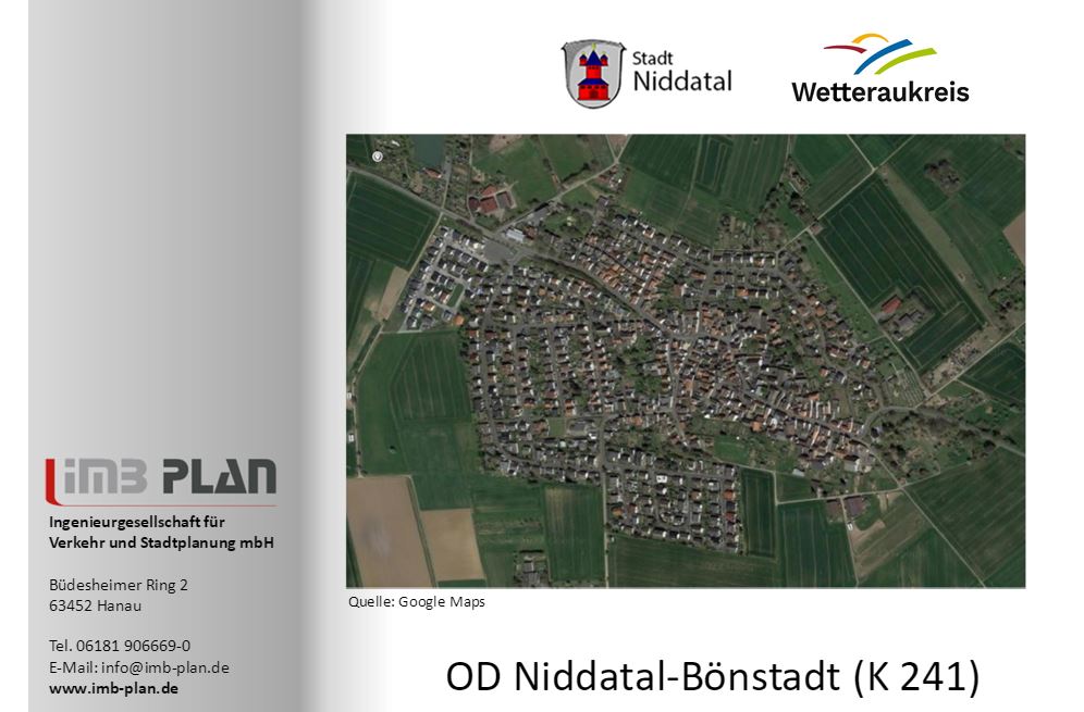 Präsentation zur Anliegerversammlung der OD Bönstadt